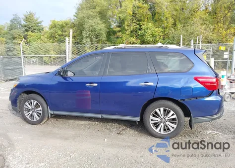 2017 Nissan Pathfinder Sv z USA, uszkodzony, nr VIN 5N1DR2MM4HC901264